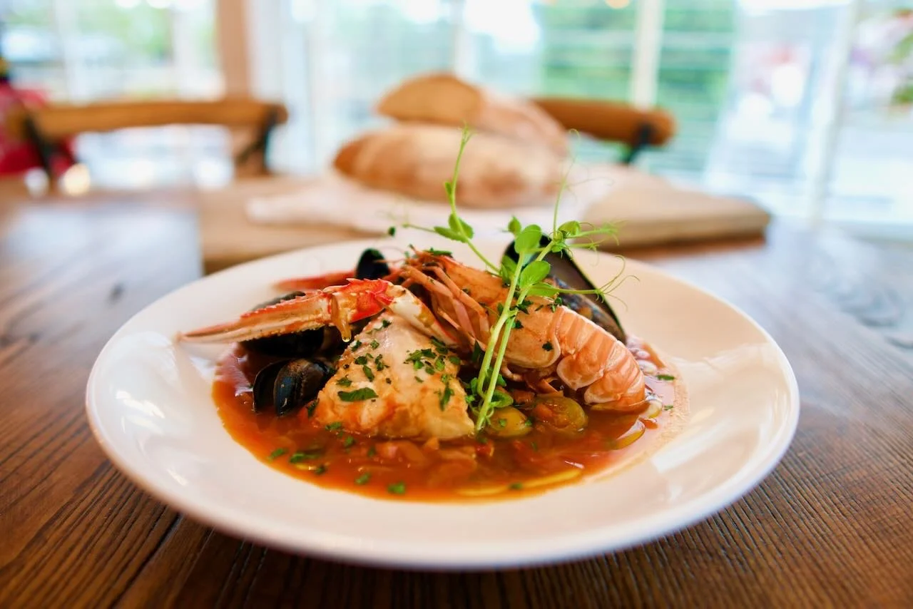 Restaurant dining area
